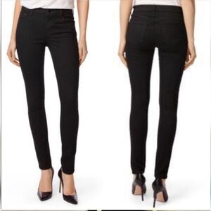 J Brand Dark Denim Classic Skinny Jeans